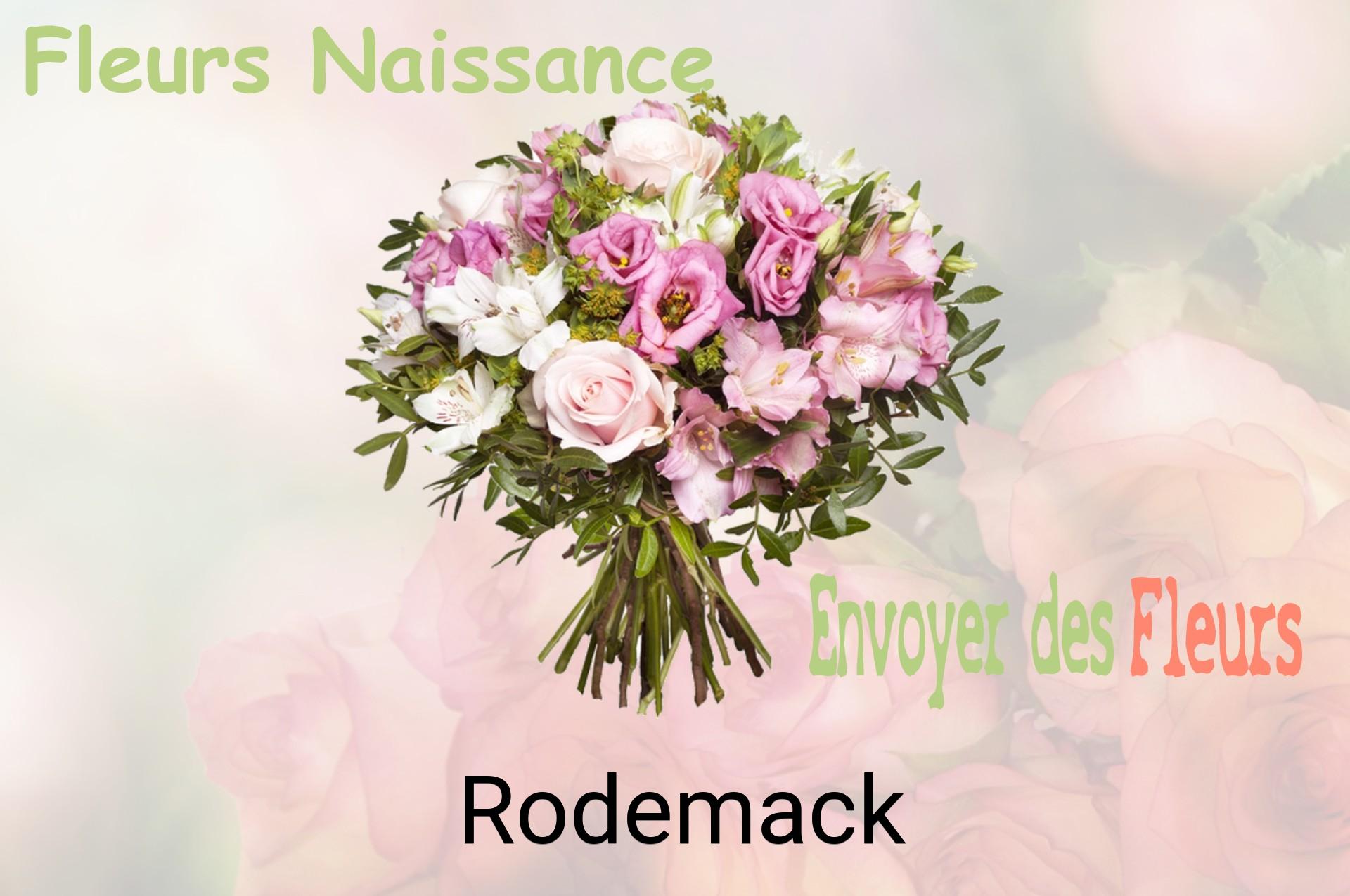 Bouquet de fleurs de naissance livré à Rodemack